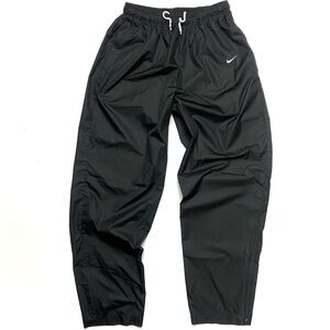 Vintage Y2K Nike Team Men’s Back Nylon Windbreaker Track Pants Zip Pockets Large